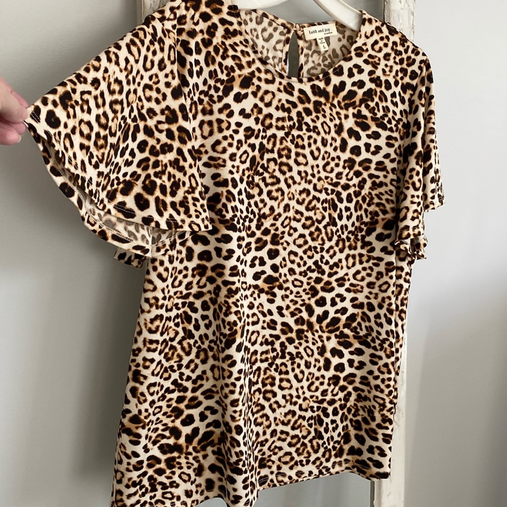 Cool Leopard Blouse